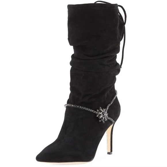 badgley mischka embellished boots - Picture 2 of 12